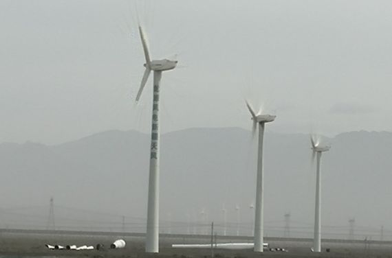 China koploper windenergie; zet 1 op de 8 molens stil