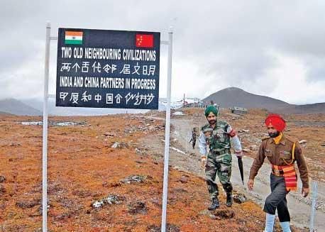 Spanningen op grote hoogte tussen China en India