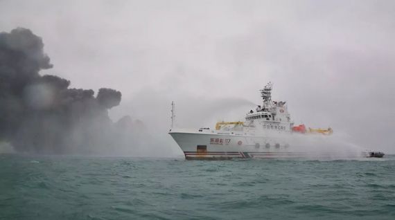 Onzekerheid na scheepsramp voor Chinese kust