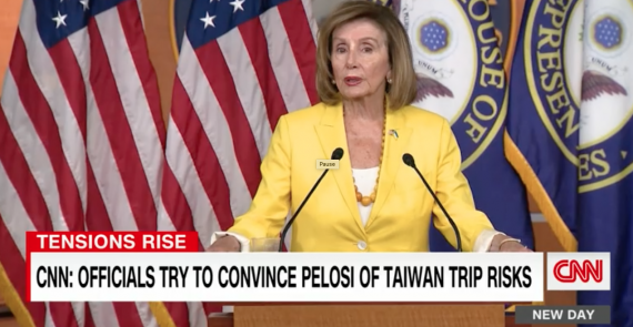 Vijf vragen over Pelosi's bezoek aan Taiwan
