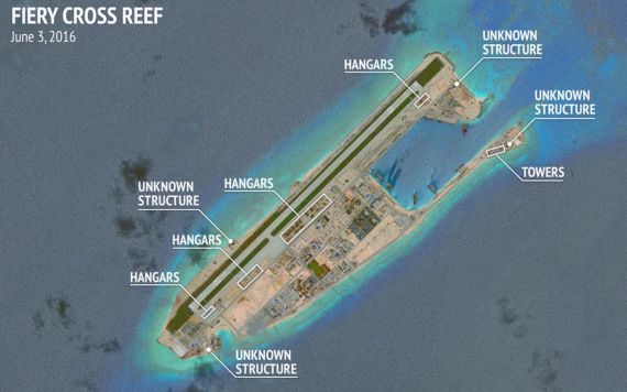 China plaatst raketsystemen in Zuidchinese-Zee